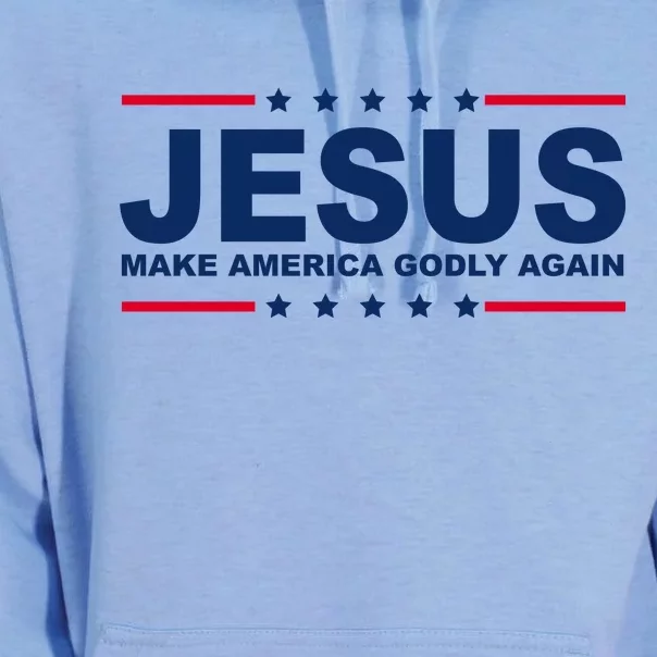 Jesus Make America Godly Again Unisex Surf Hoodie