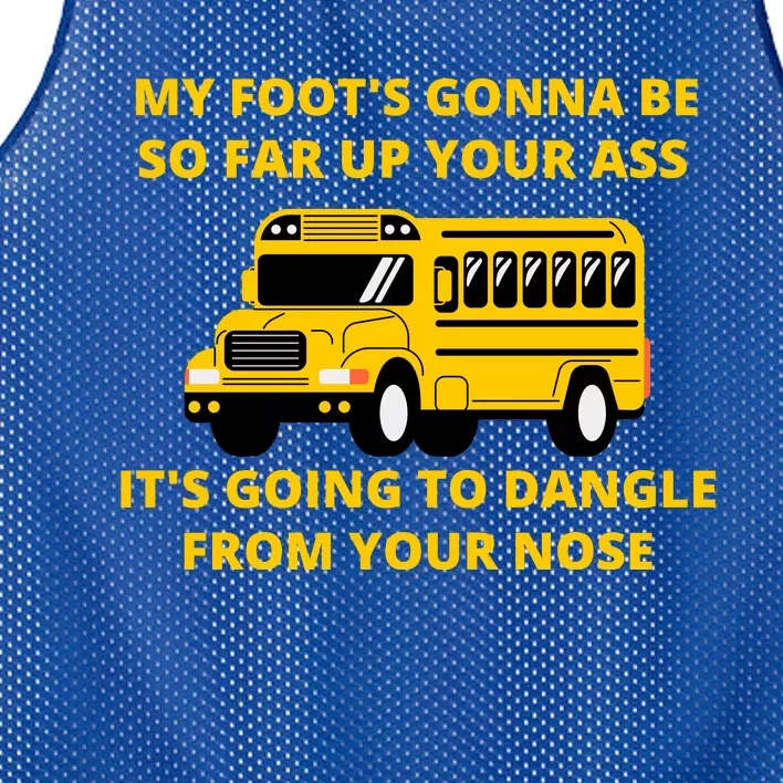 Jackie Miller Bus Driver Angry Bus Driver Mesh Reversible Basketball Jersey Tank