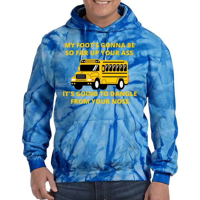 Jackie Miller Bus Driver Angry Bus Driver Tie Dye Hoodie