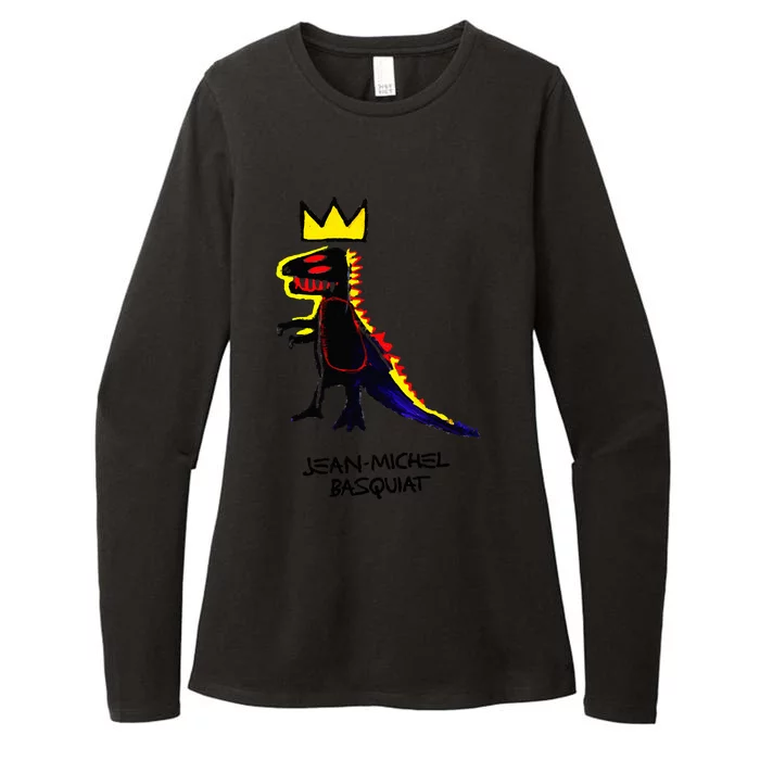 Jean Michel Basquiat Artwork Womens CVC Long Sleeve Shirt