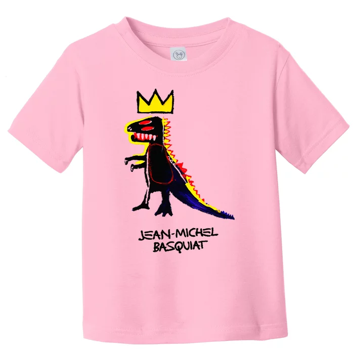 Jean Michel Basquiat Artwork Toddler T-Shirt