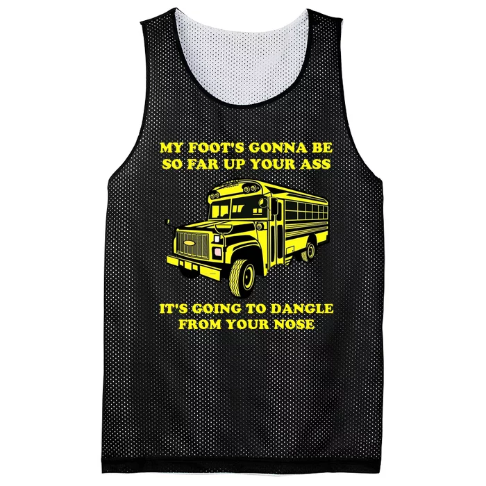 Jackie Miller Bus Driver Angry Bus Driver Mesh Reversible Basketball Jersey Tank