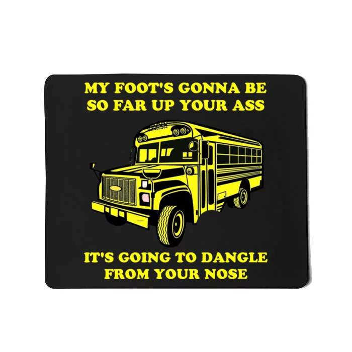 Jackie Miller Bus Driver Angry Bus Driver Mousepad