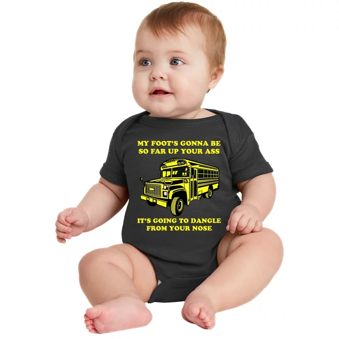 Jackie Miller Bus Driver Angry Bus Driver Baby Bodysuit