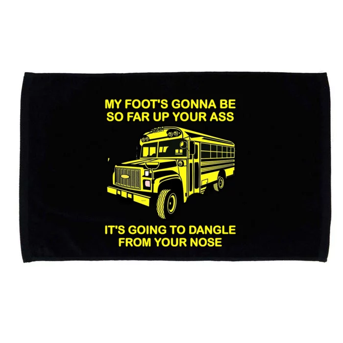 Jackie Miller Bus Driver Angry Bus Driver Microfiber Hand Towel