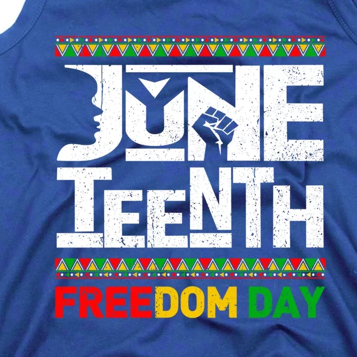 Juneteenth Melanin Black History Month Freedom Day African Gift Tank Top