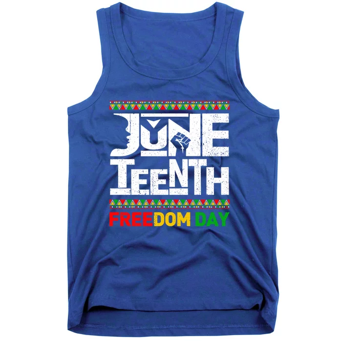 Juneteenth Melanin Black History Month Freedom Day African Gift Tank Top