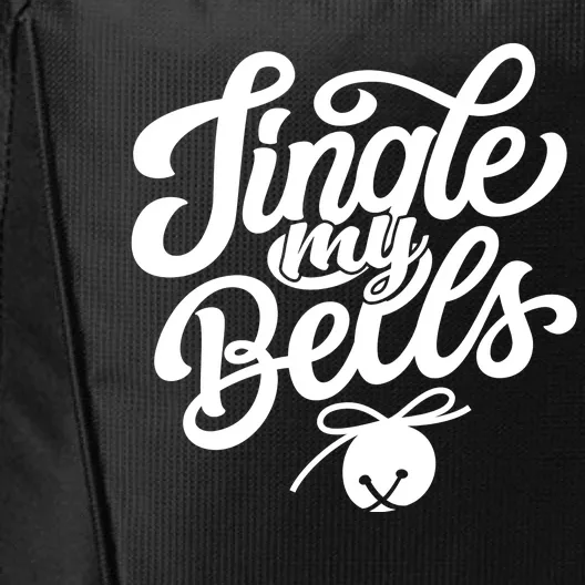 Jingle My Bells Funny Christmas Holiday City Backpack