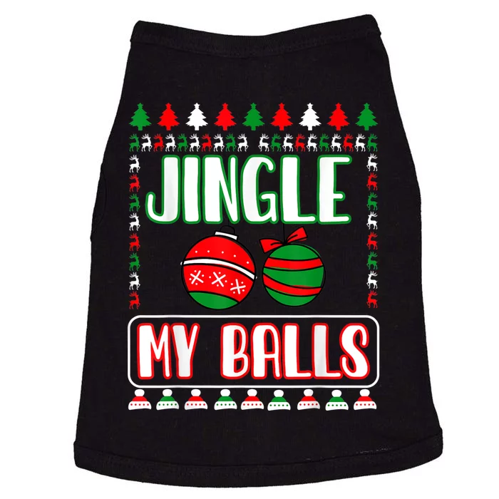 Jingle My Balls - Funny Christmas Holidays Xmas Doggie Tank