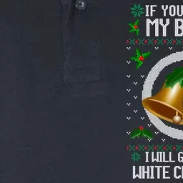 Jingle My Bells I Will Give You A White Christmas Xmas Softstyle Adult Sport Polo