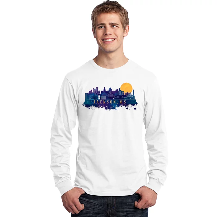 Jackson Mississippi City Long Sleeve Shirt