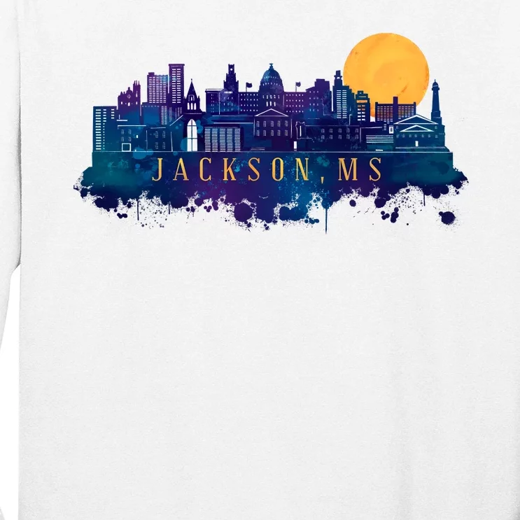 Jackson Mississippi City Long Sleeve Shirt