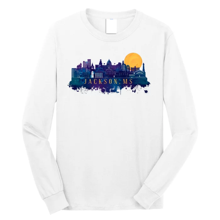 Jackson Mississippi City Long Sleeve Shirt