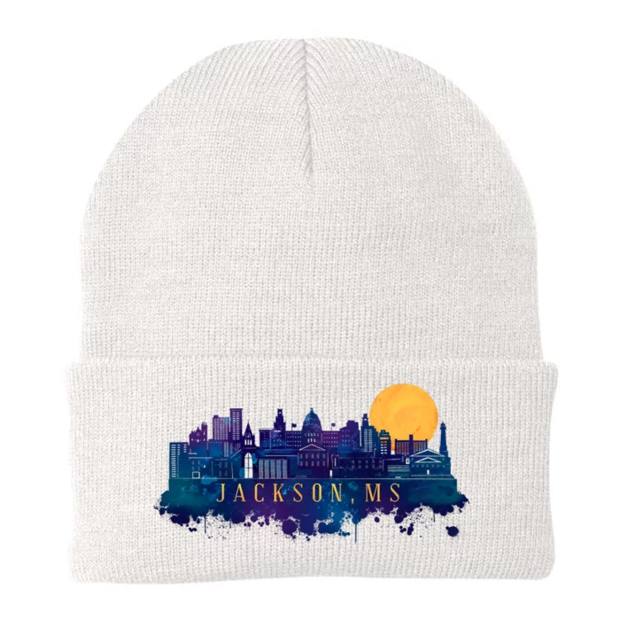 Jackson Mississippi City Knit Cap Winter Beanie