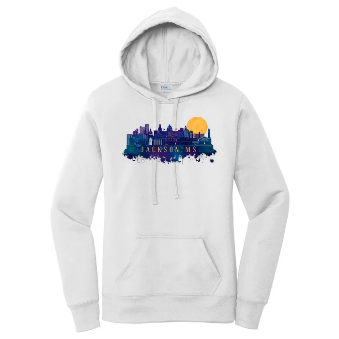 Jackson Mississippi City Women's Pullover Hoodie