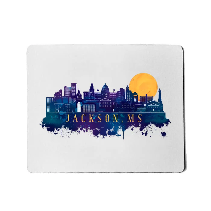 Jackson Mississippi City Mousepad