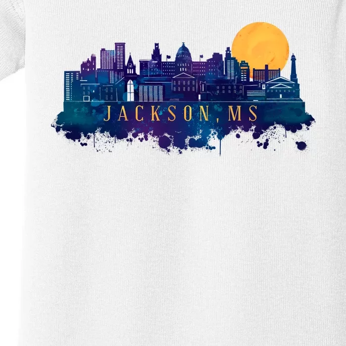 Jackson Mississippi City Baby Bodysuit