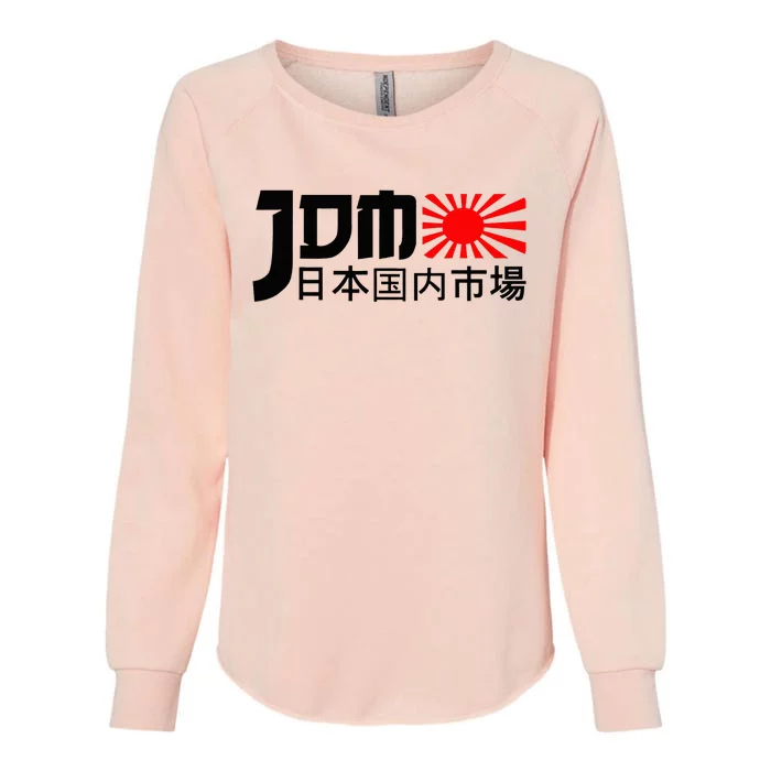 Jdm Motorsport Car Tuning Automotive Womens California Wash Sweatshirt