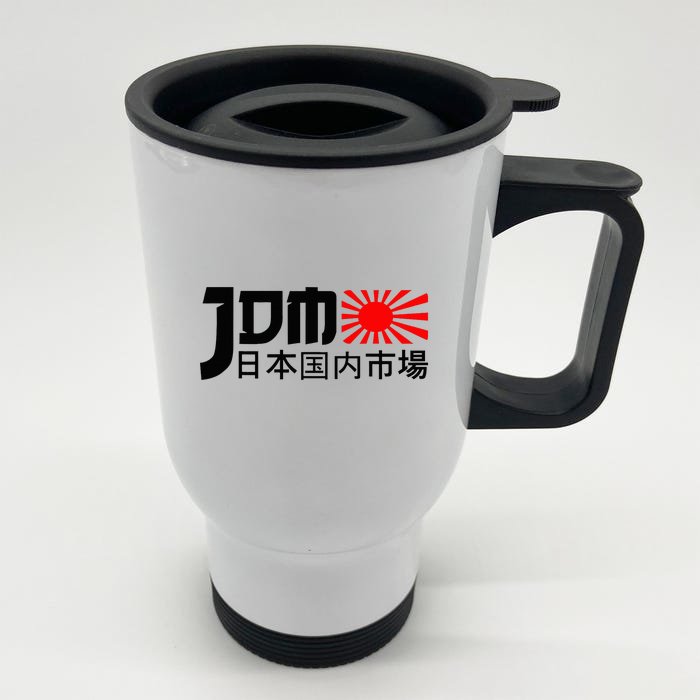 Jdm Motorsport Car Tuning Automotive Front & Back Stainless Steel Travel Mug