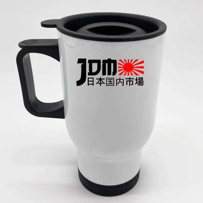 Jdm Motorsport Car Tuning Automotive Front & Back Stainless Steel Travel Mug