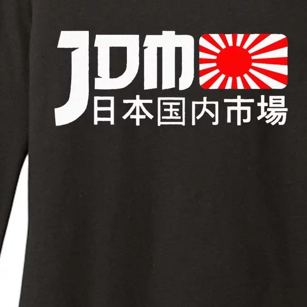 JDM Motorsport Car Tuning Automotive Womens CVC Long Sleeve Shirt