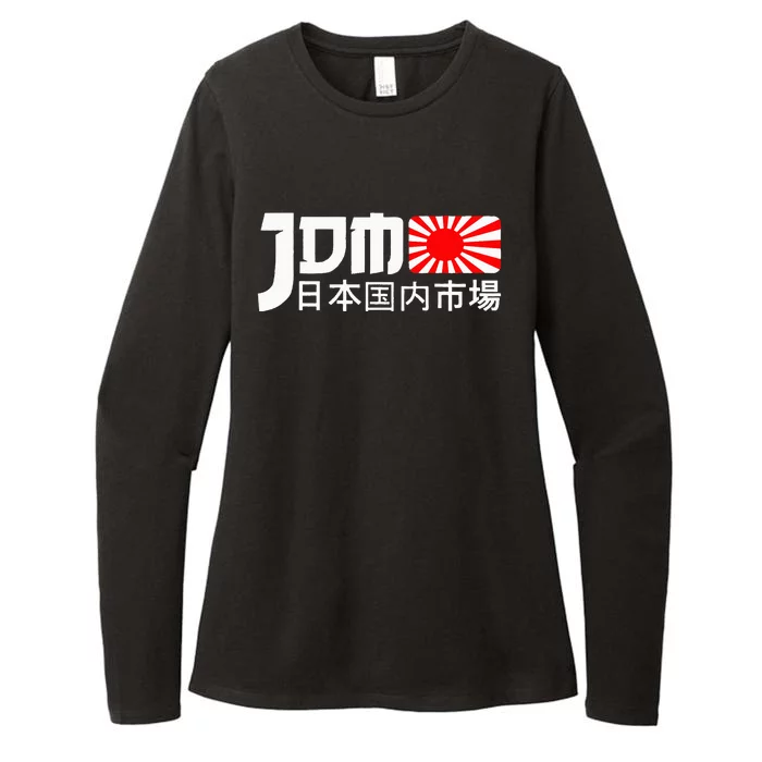 JDM Motorsport Car Tuning Automotive Womens CVC Long Sleeve Shirt