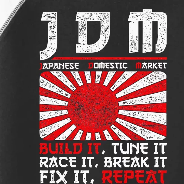 Jdm Motorsport Car Tuning Automotive Toddler Fine Jersey T-Shirt