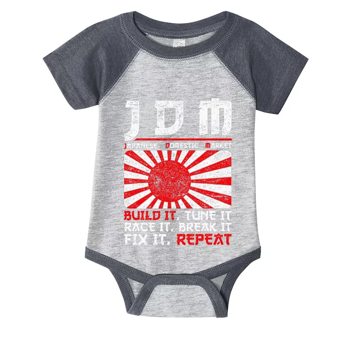 Jdm Motorsport Car Tuning Automotive Infant Baby Jersey Bodysuit