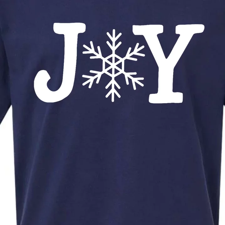 Joy Merry Christmas Family Matching Gifts Sueded Cloud Jersey T-Shirt