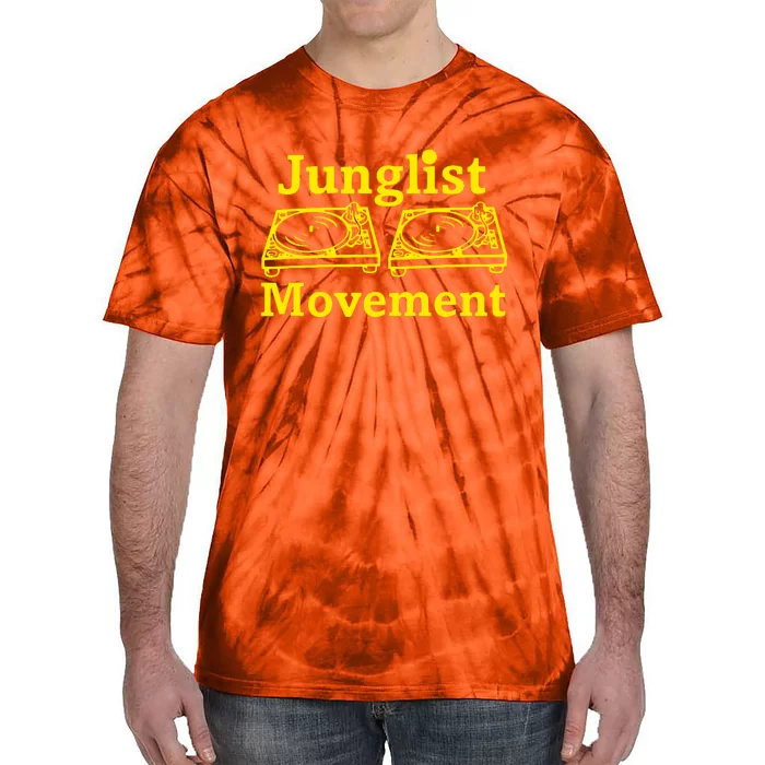 Junglist Movement Dj Turntables Tie-Dye T-Shirt