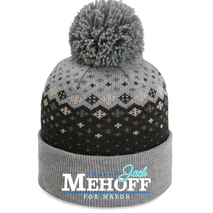 Jack Mehoff For Mayor The Baniff Cuffed Pom Beanie