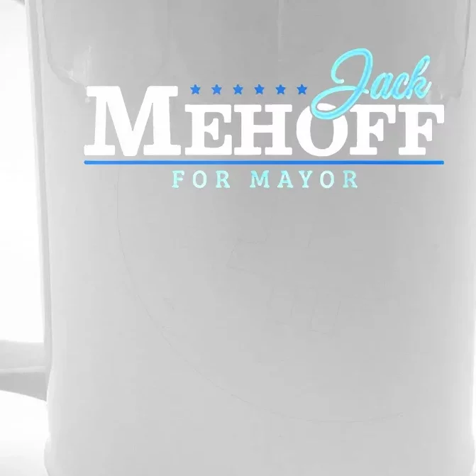 Jack Mehoff For Mayor Front & Back Beer Stein