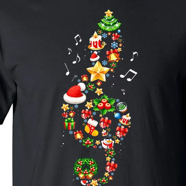 Joyful Melodies Festive Christmas Music Gifts Tall T-Shirt