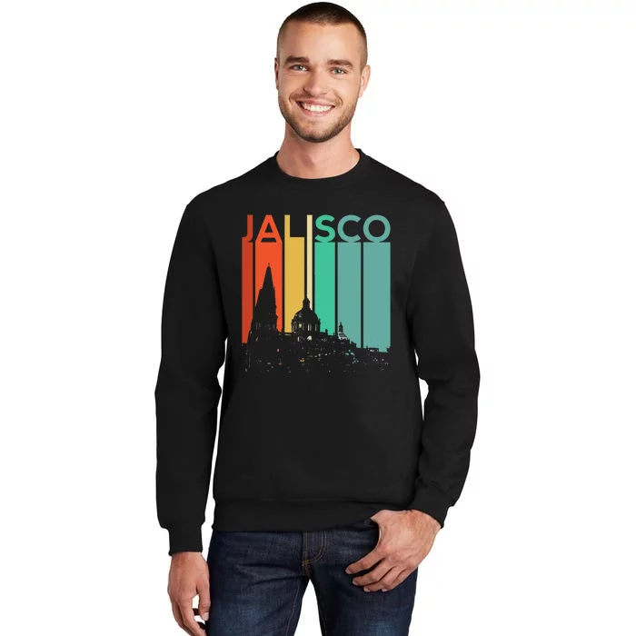 Jalisco Mexico Flag Mexican Vacation Guadalajara Tall Sweatshirt