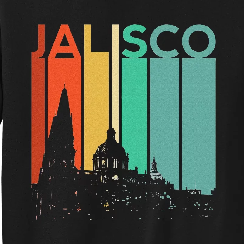 Jalisco Mexico Flag Mexican Vacation Guadalajara Tall Sweatshirt