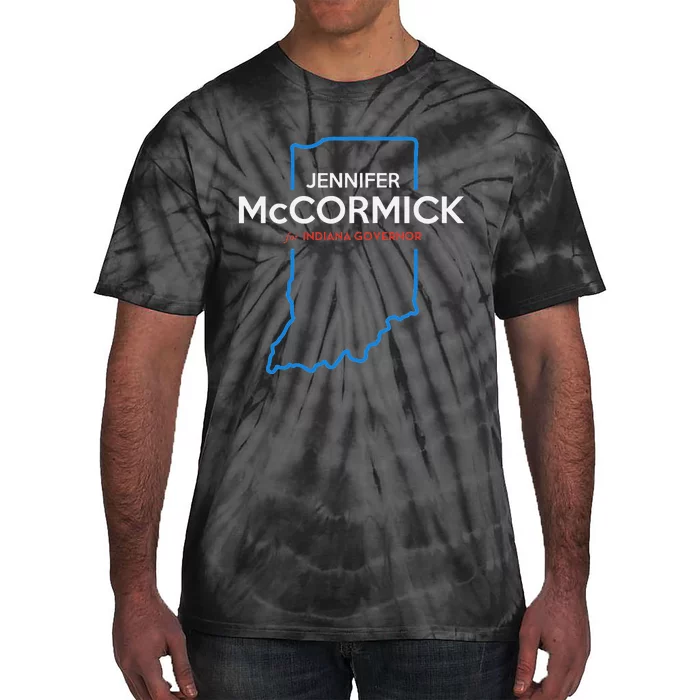 Jennifer Mccormick For Indiana Governor 2024 Tie-Dye T-Shirt