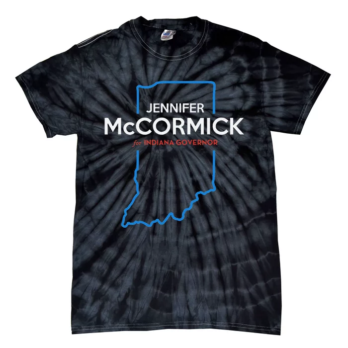 Jennifer Mccormick For Indiana Governor 2024 Tie-Dye T-Shirt