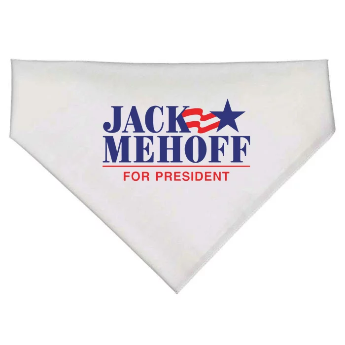 Jack Mehoff For President USA-Made Doggie Bandana