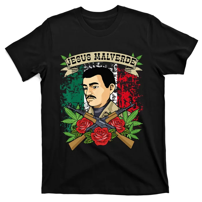 Jesus Malverde For Women & Men Gifts Jesus Malverde T-Shirt