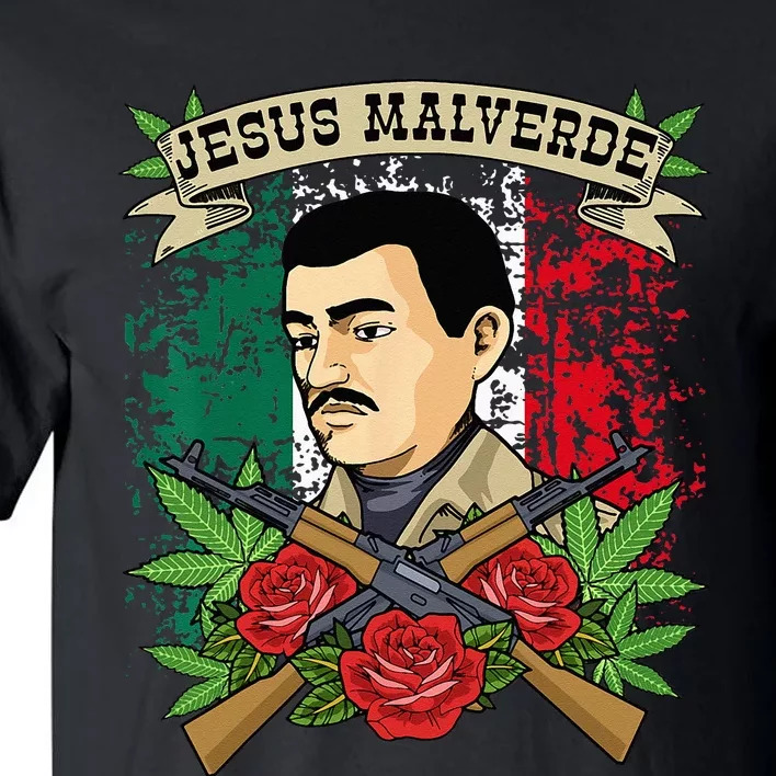 Jesus Malverde For Women & Men Gifts Jesus Malverde Tall T-Shirt