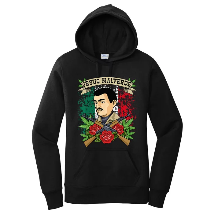 Jesus Malverde For Women & Men Gifts Jesus Malverde Women's Pullover Hoodie