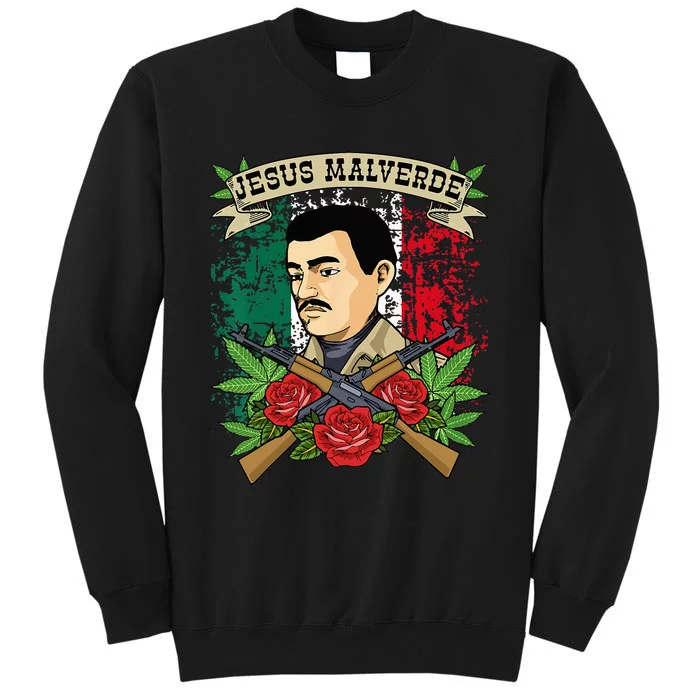 Jesus Malverde For Women & Men Gifts Jesus Malverde Tall Sweatshirt