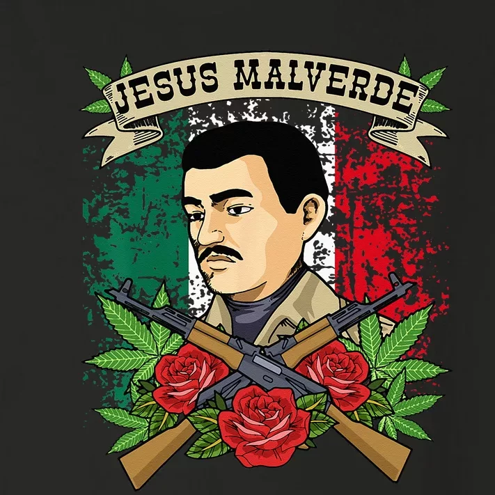 Jesus Malverde For Women & Men Gifts Jesus Malverde Toddler Long Sleeve Shirt