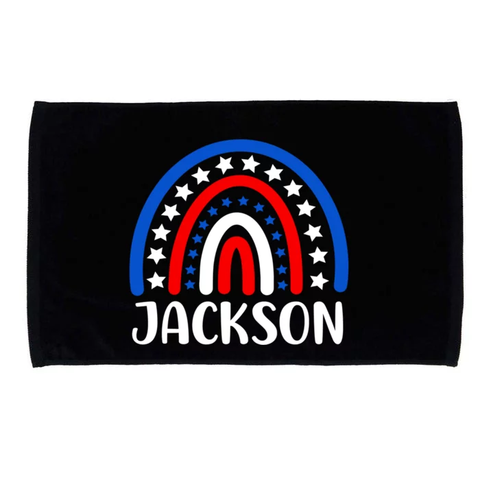 Jackson Mississippi Gift I Love Jackson Usa Funny Gift Microfiber Hand Towel