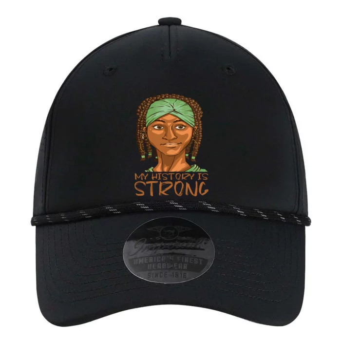 Juneteenth My History Is Strong African Since 1865 Cute Gift Performance The Dyno Cap