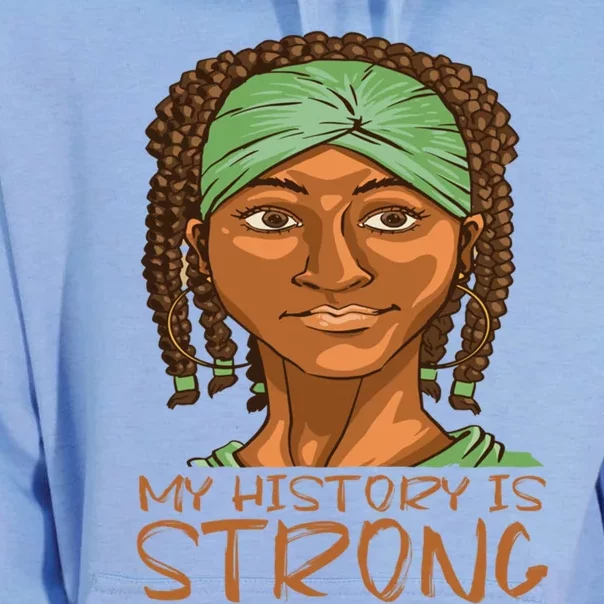 Juneteenth My History Is Strong African Since 1865 Cute Gift Unisex Surf Hoodie