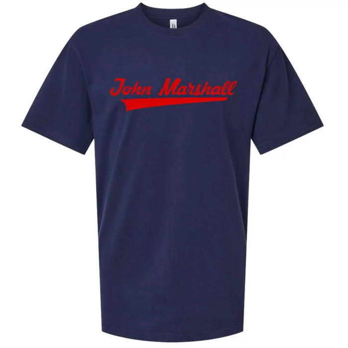 John Marshall High School Vintage Swoosh Sueded Cloud Jersey T-Shirt