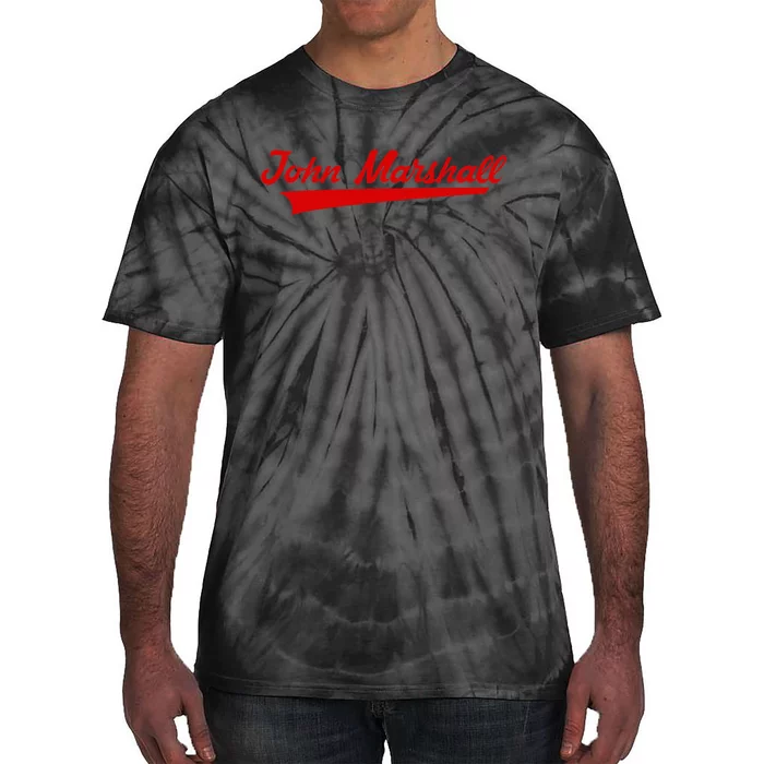 John Marshall High School Vintage Swoosh Tie-Dye T-Shirt