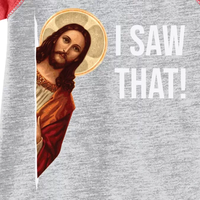 Jesus Meme I Saw That Infant Baby Jersey Bodysuit