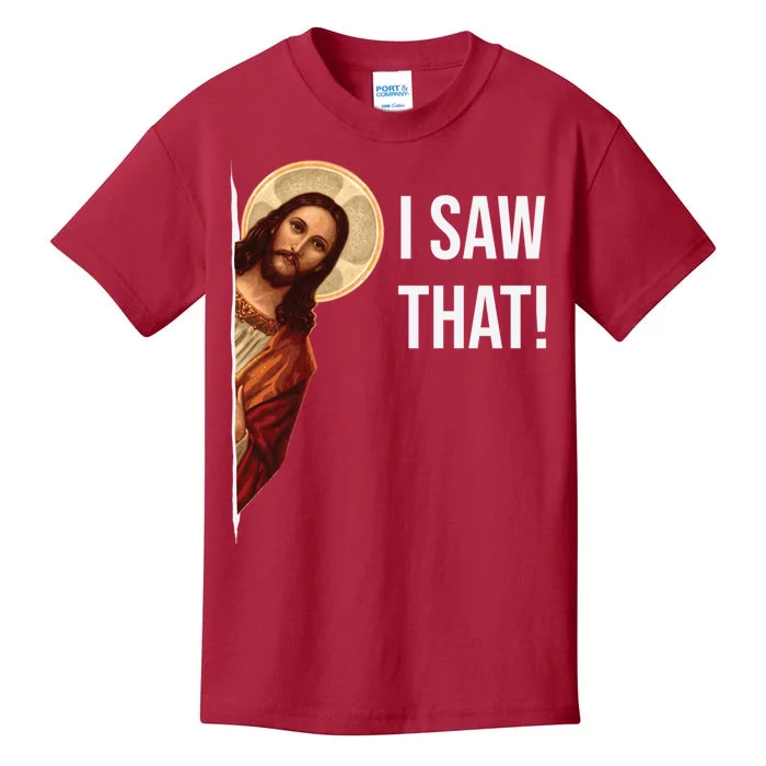 Jesus Meme I Saw That Kids T-Shirt